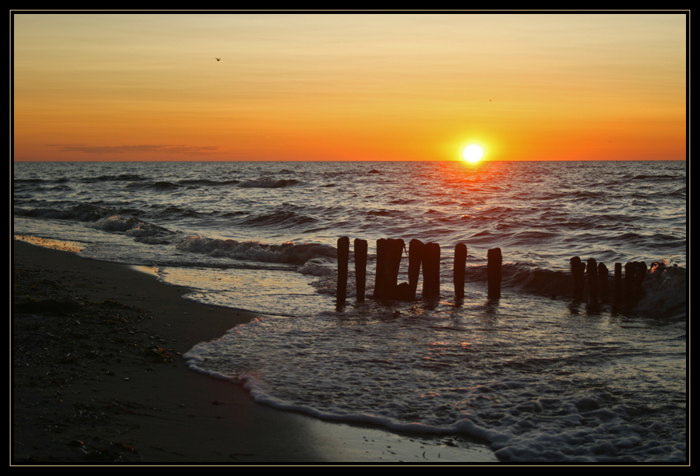 Sonnenaufgang an der Ostsee