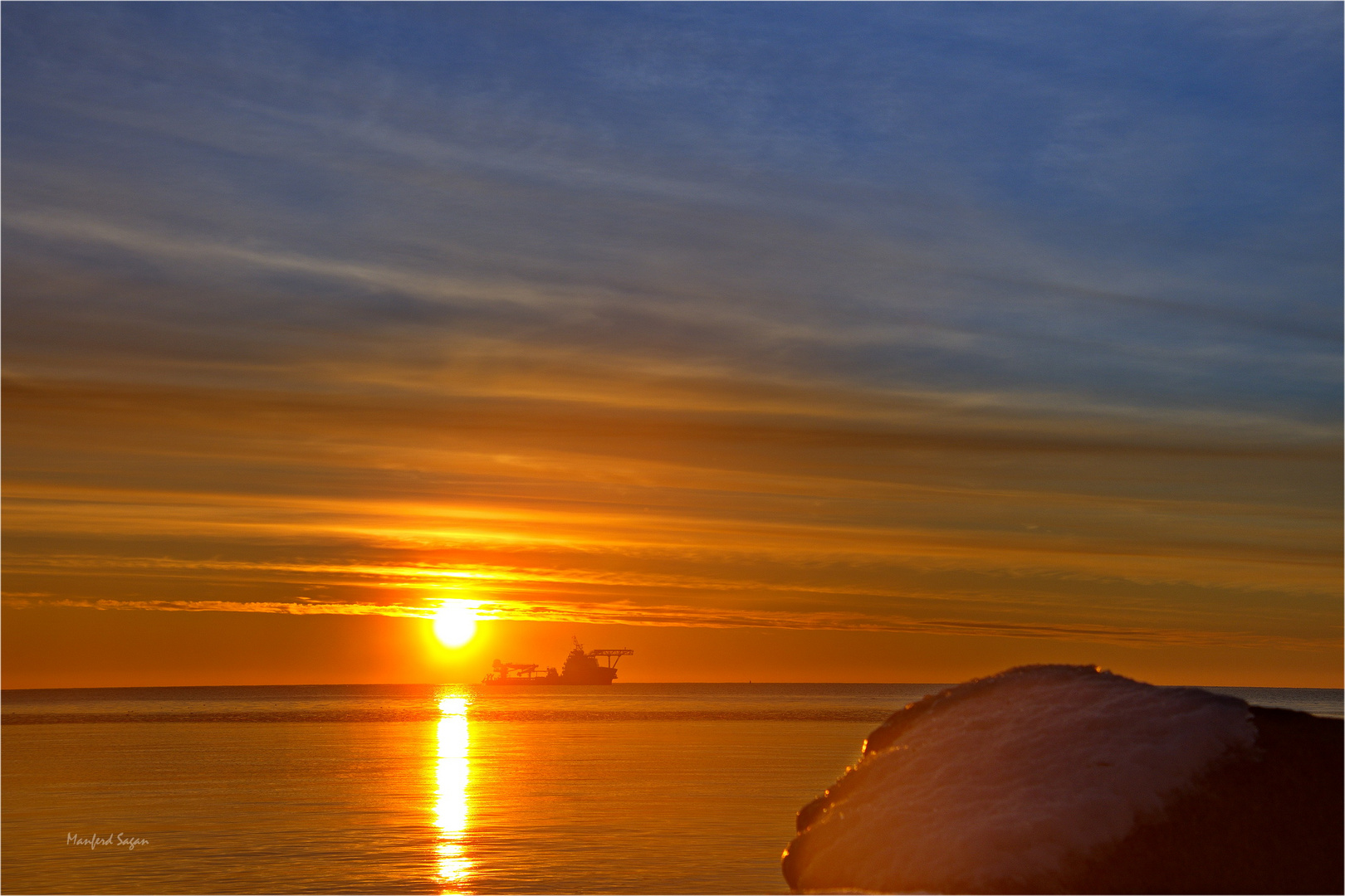 Sonnenaufgang an der Ostsee