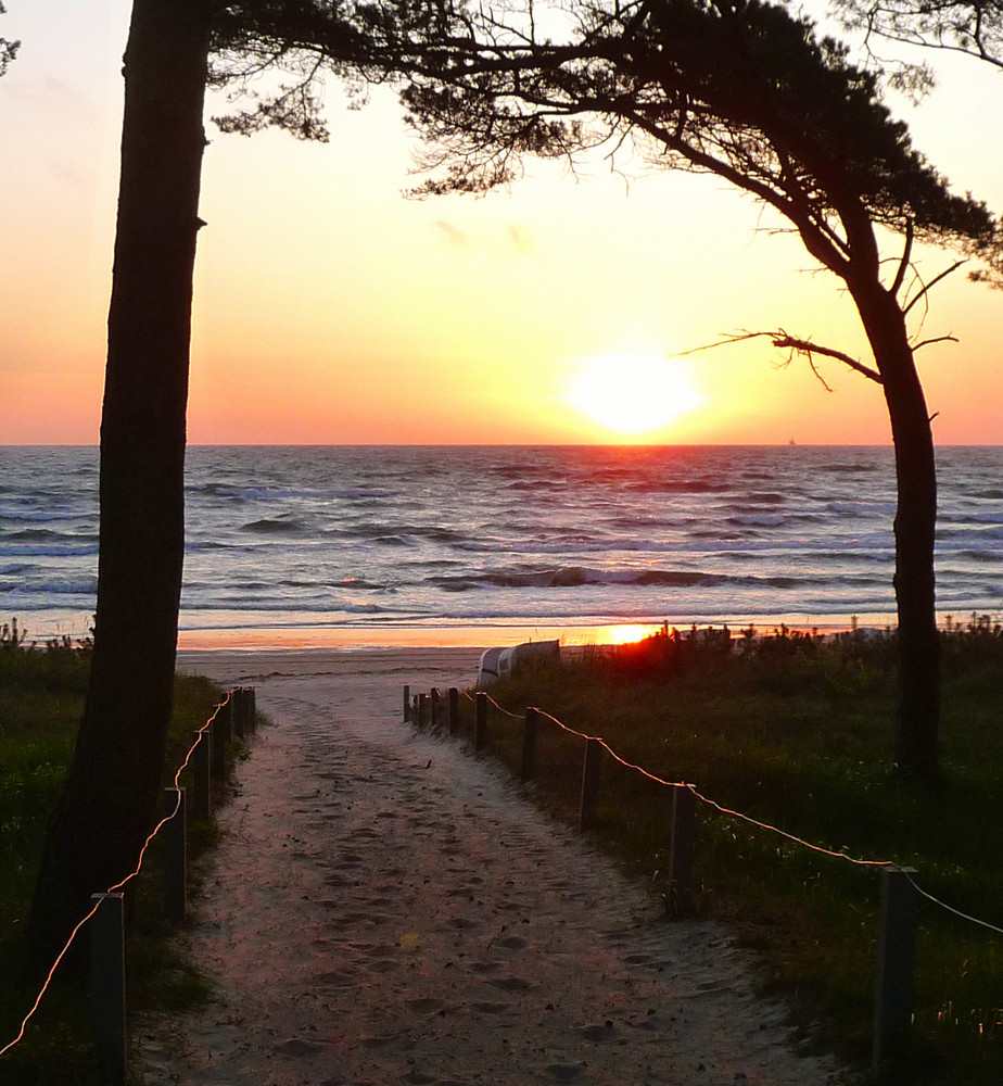 Sonnenaufgang an der Ostsee