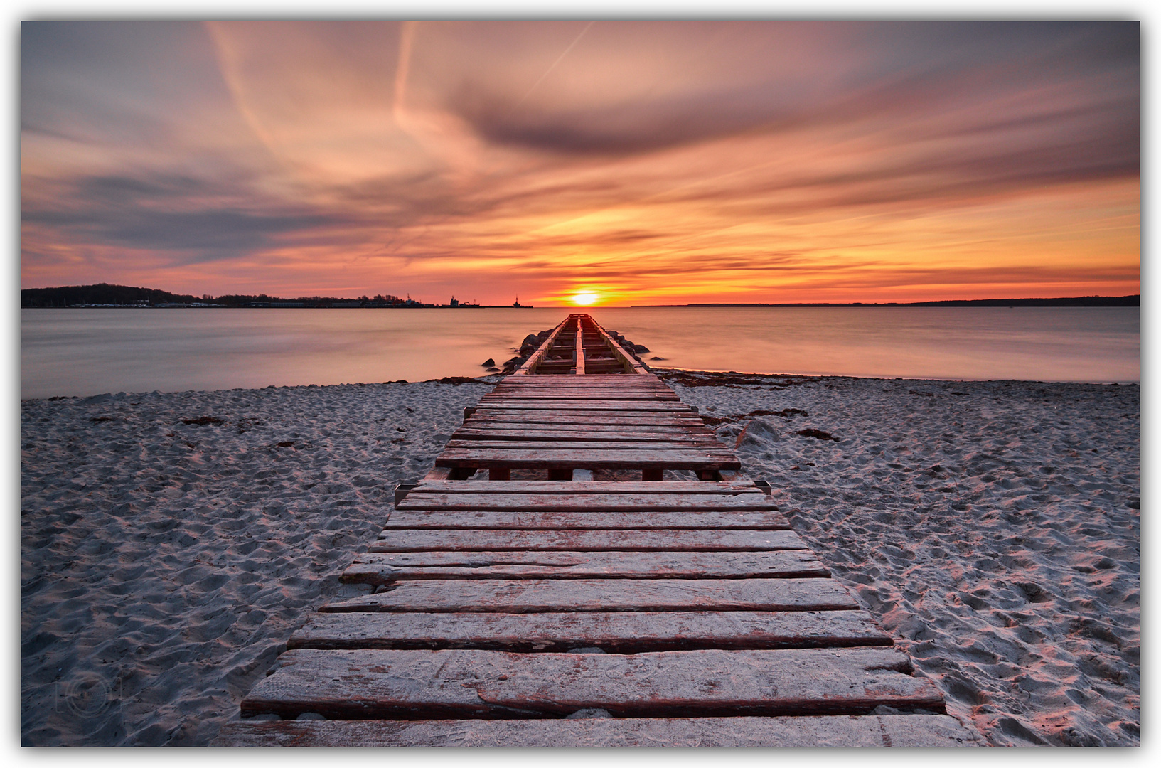 Sonnenaufgang an der Ostsee