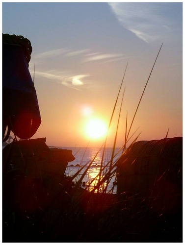 Sonnenaufgang an der Ostsee