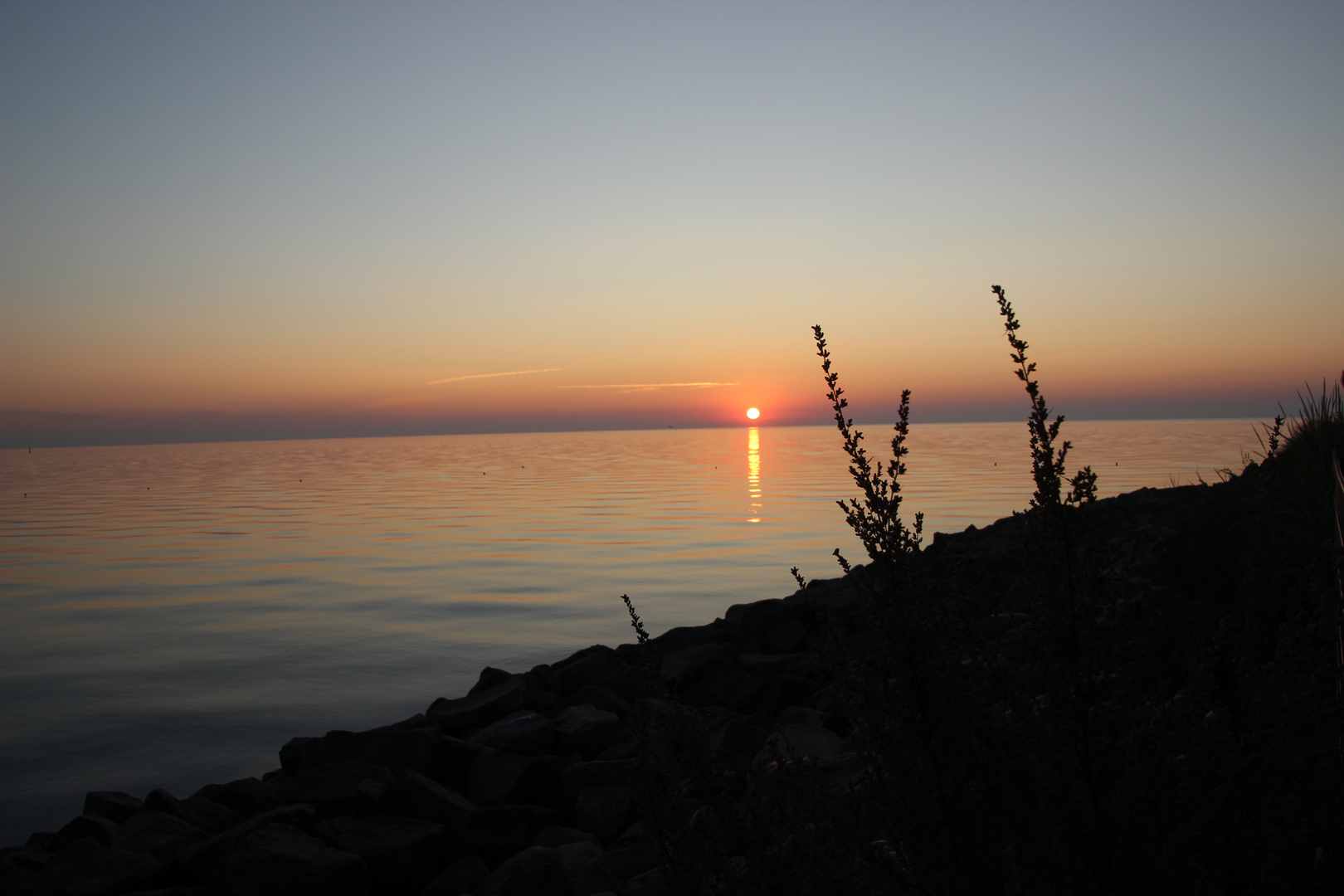 Sonnenaufgang an der Ostsee