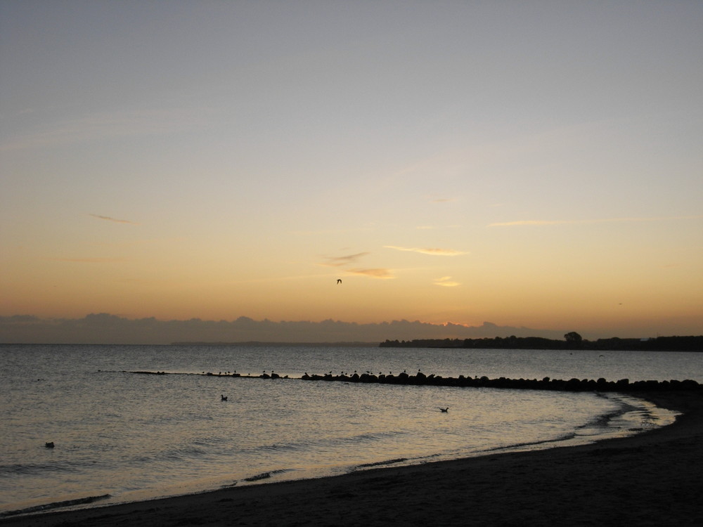 Sonnenaufgang an der Ostsee