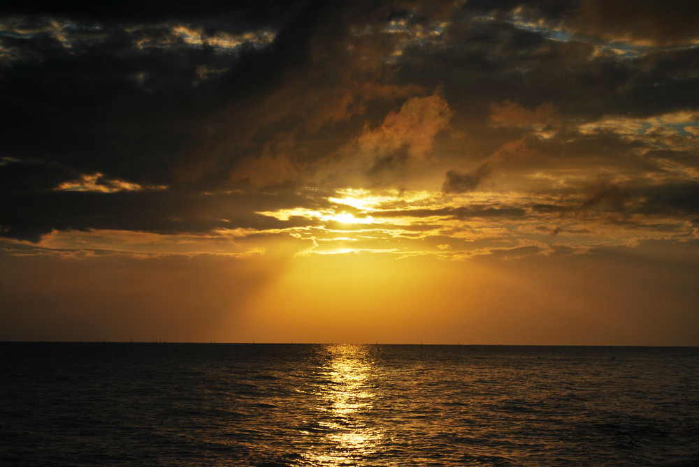 Sonnenaufgang an der Ostsee