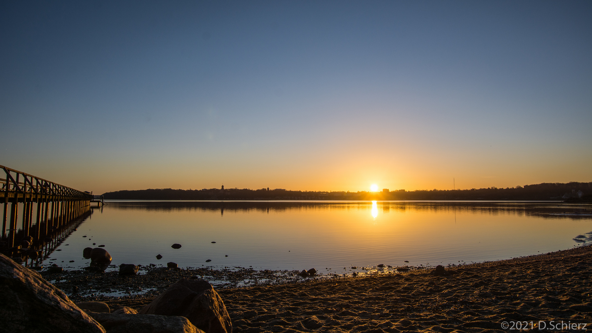 Sonnenaufgang an der Ostsee