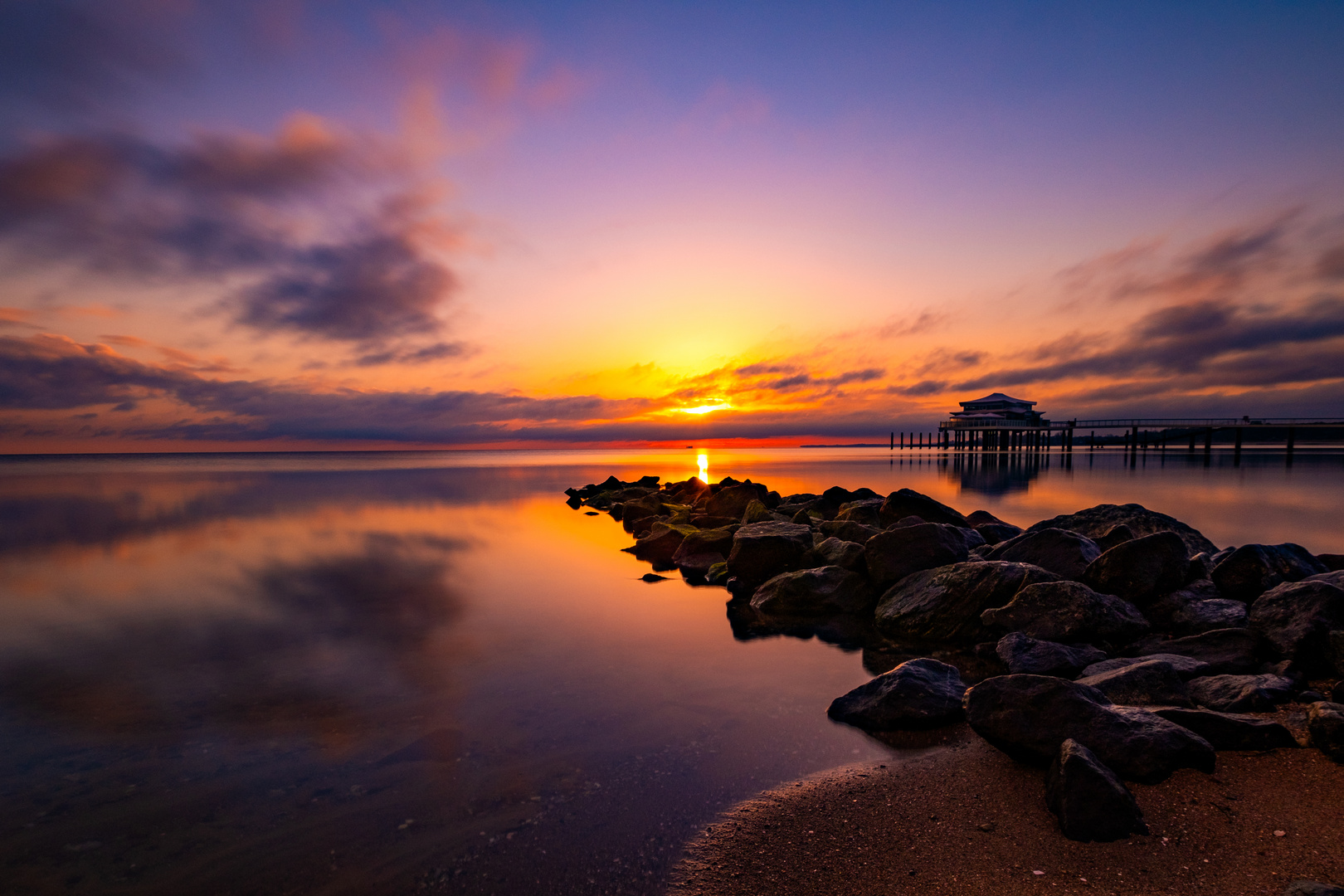 Sonnenaufgang an der Ostsee 