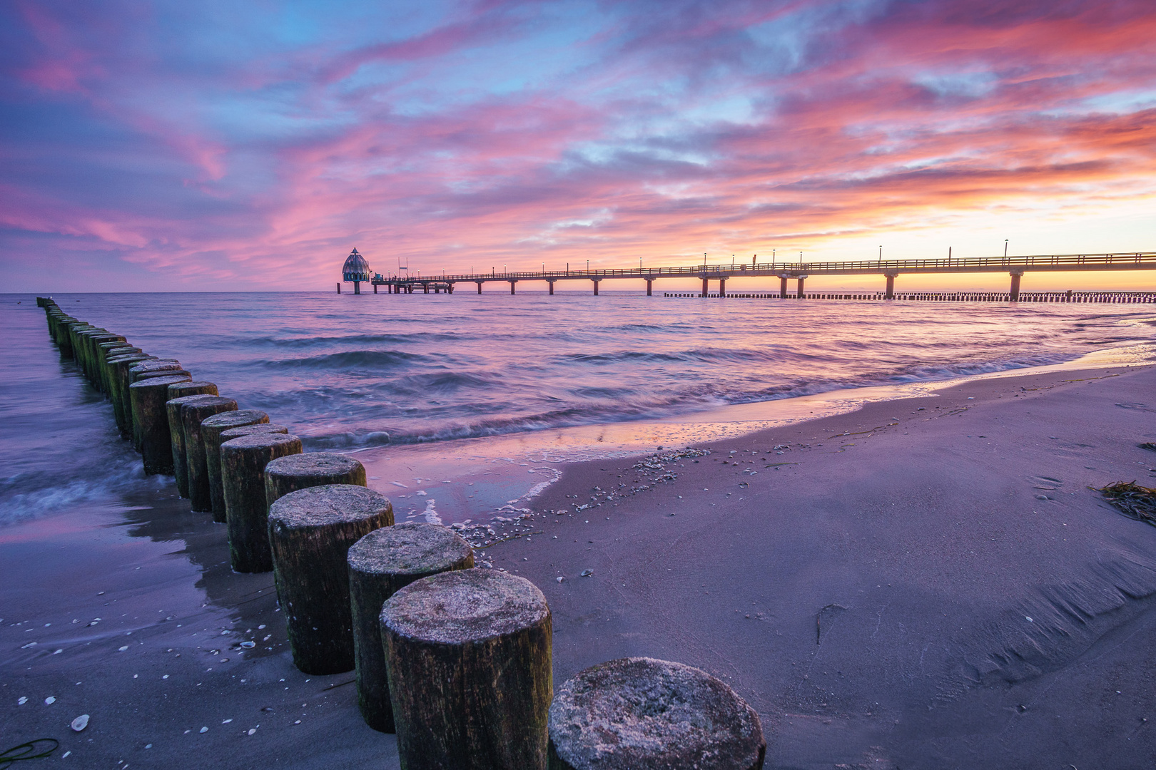 Sonnenaufgang an der Ostsee Foto & Bild landschaft, meer & strand, ostsee Bilder auf
