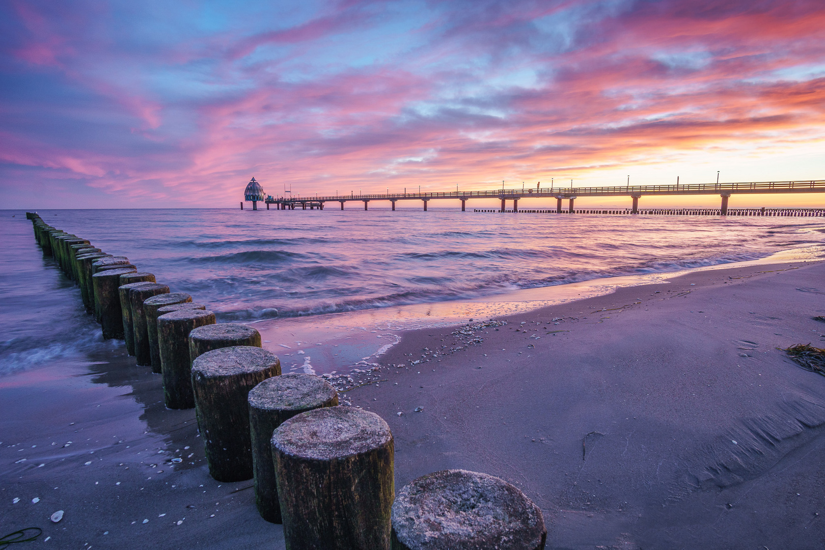 Sonnenaufgang an der Ostsee