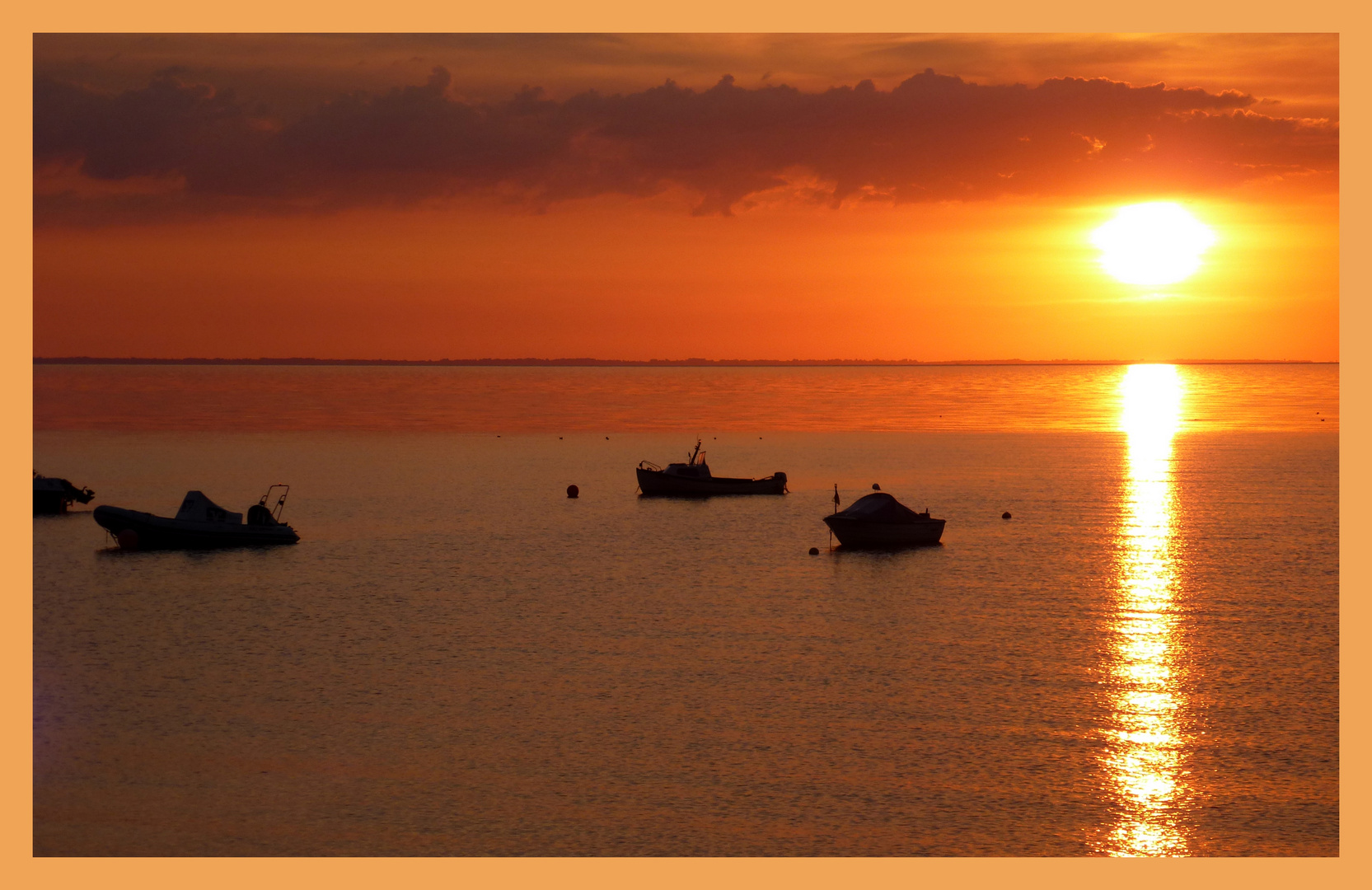 Sonnenaufgang an der Ostsee