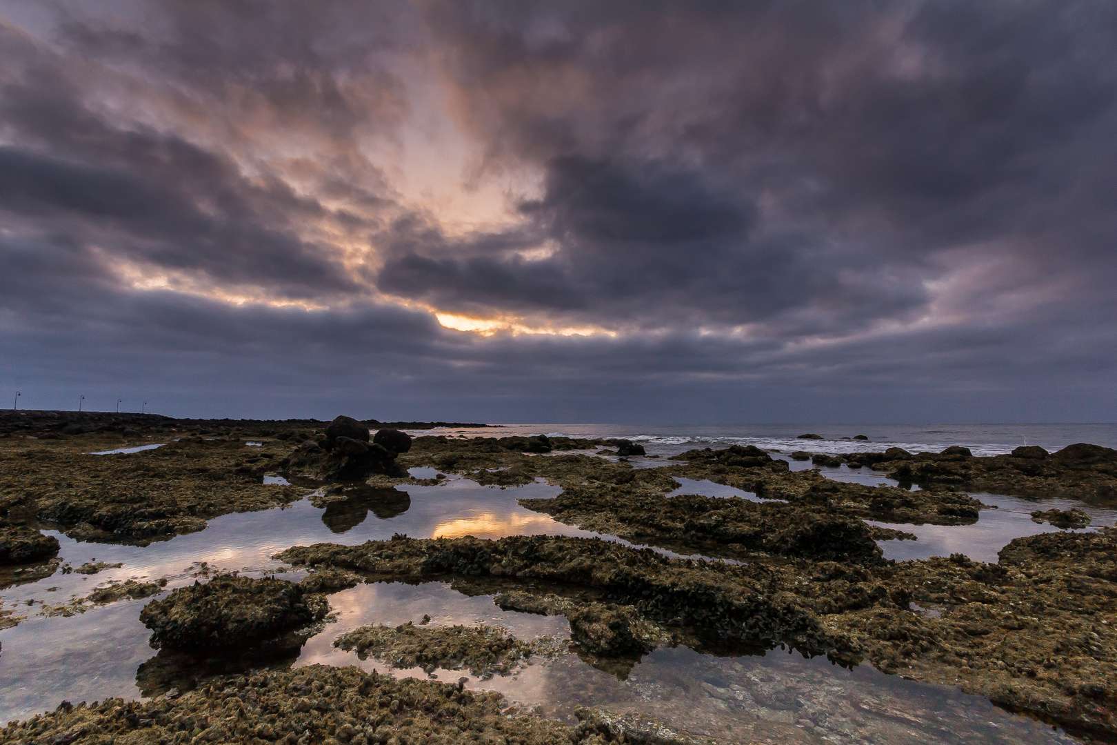 Sonnenaufgang an der Playa de los Cucharas 3