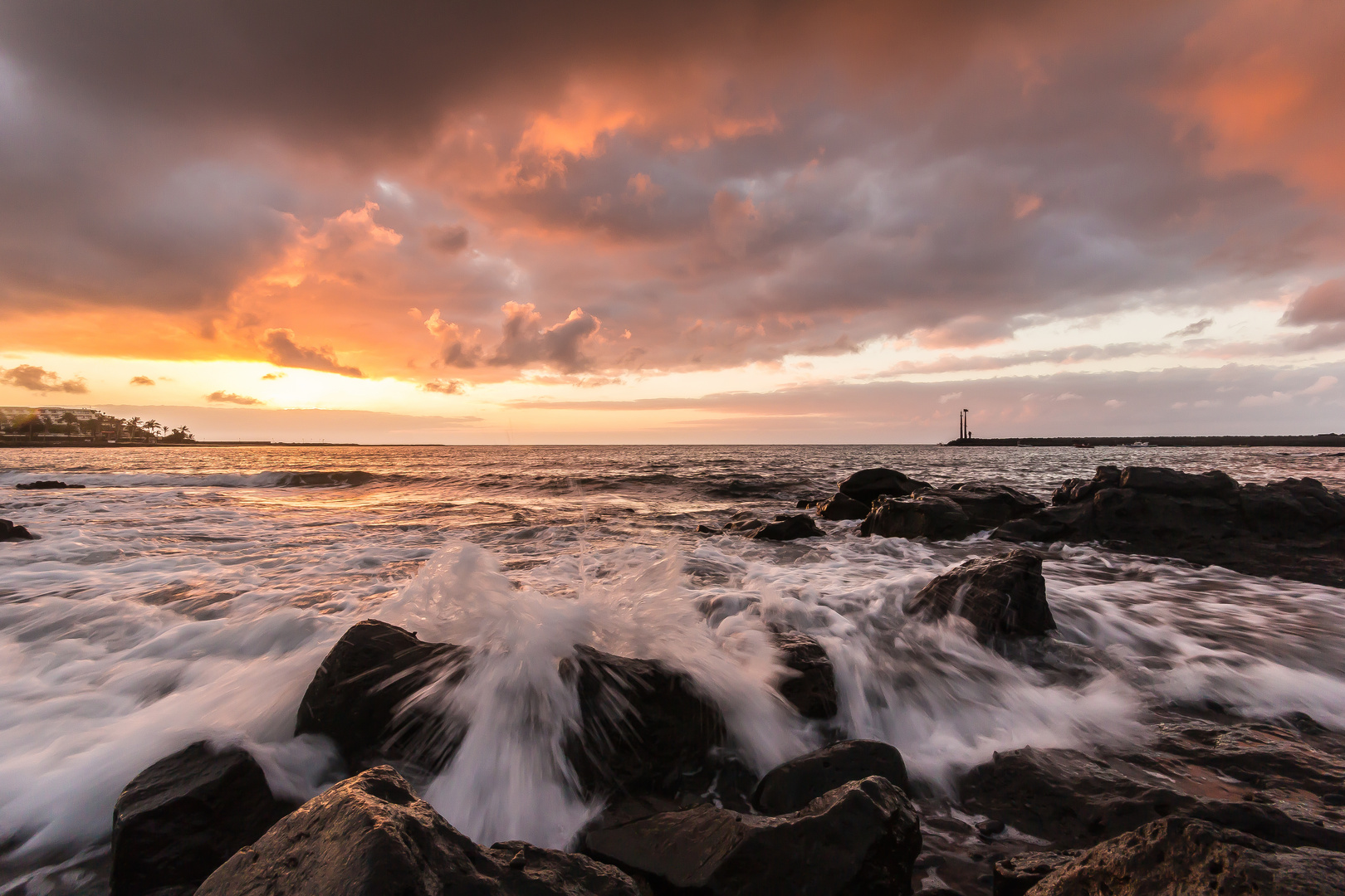 Sonnenaufgang an der Playa de los Cucharas 4