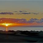 Sonnenaufgang an der Playa del Inglés ...