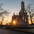 Sonnenaufgang an der Rochus Kapelle