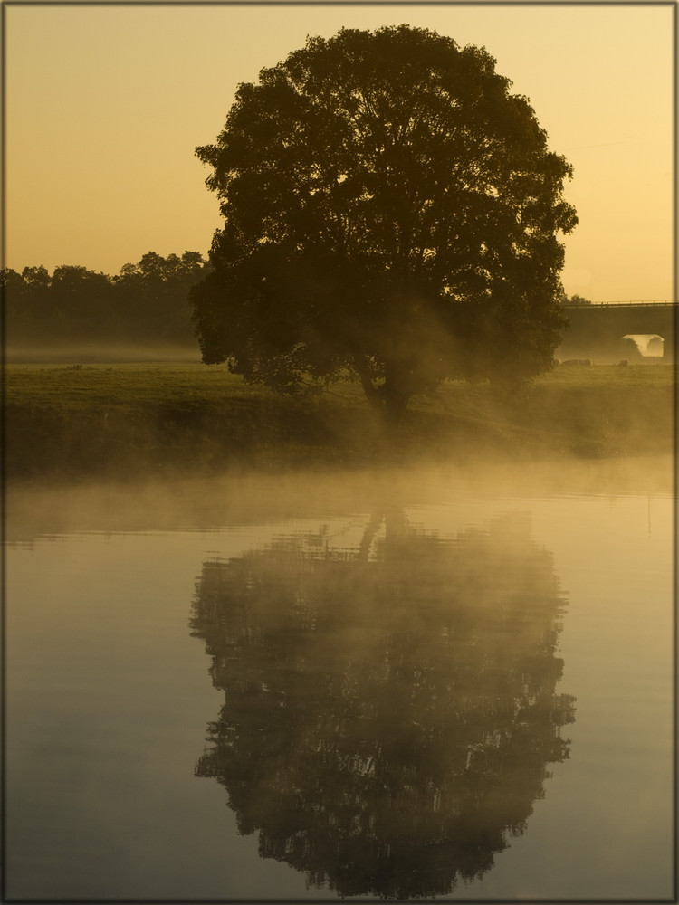 Sonnenaufgang an der Ruhr