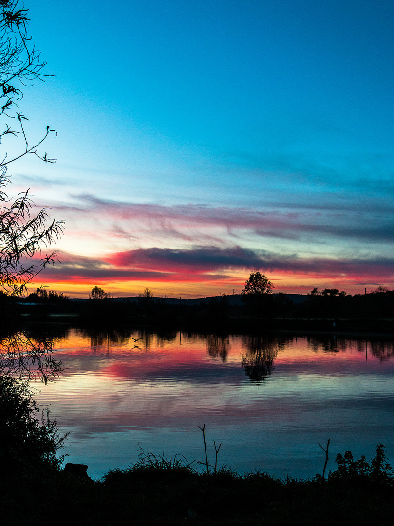 Sonnenaufgang an der Ruhr