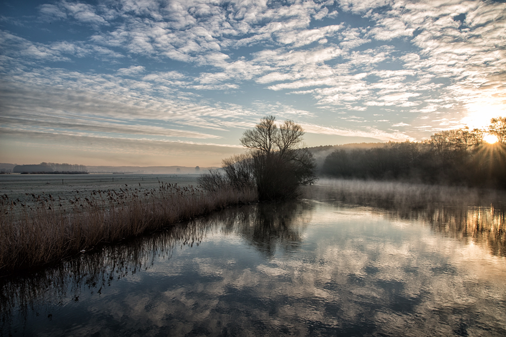 Sonnenaufgang an der Ruhr