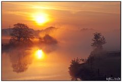 Sonnenaufgang an der Ruhr