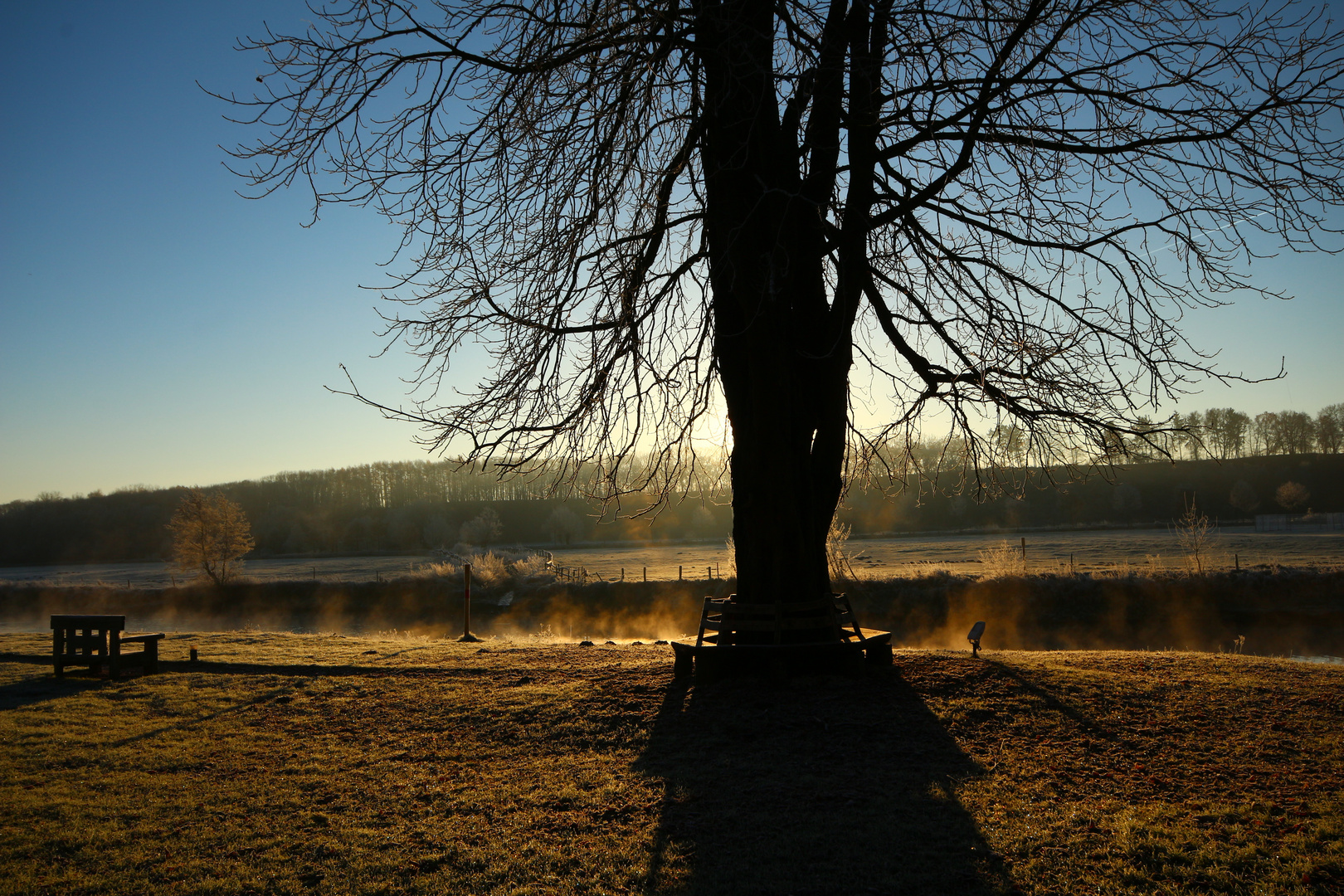 Sonnenaufgang an der Ruhr 