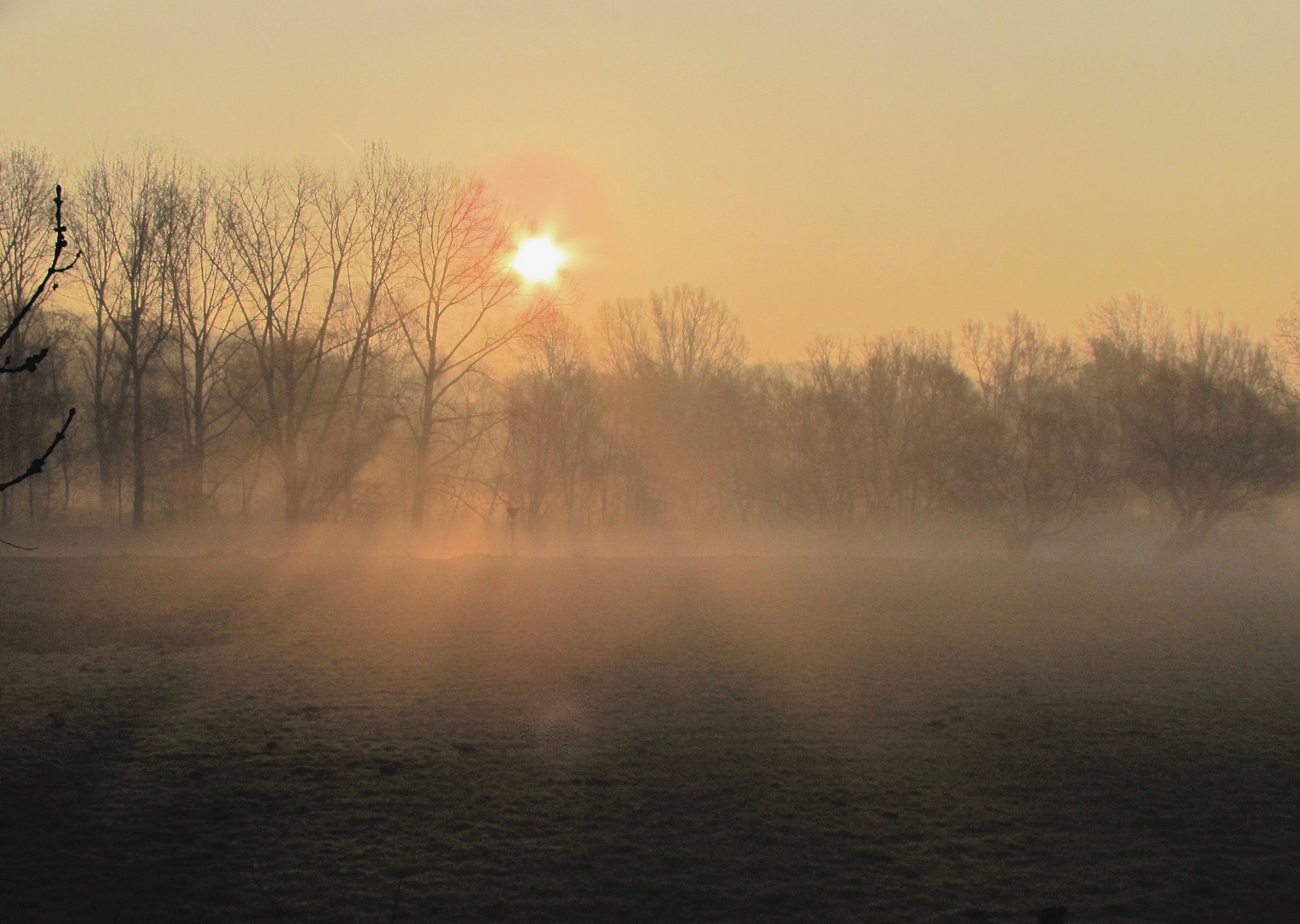 Sonnenaufgang an der Ruhr