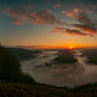 Sonnenaufgang an der Saarschleife