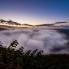 Sonnenaufgang an der Saarschleife