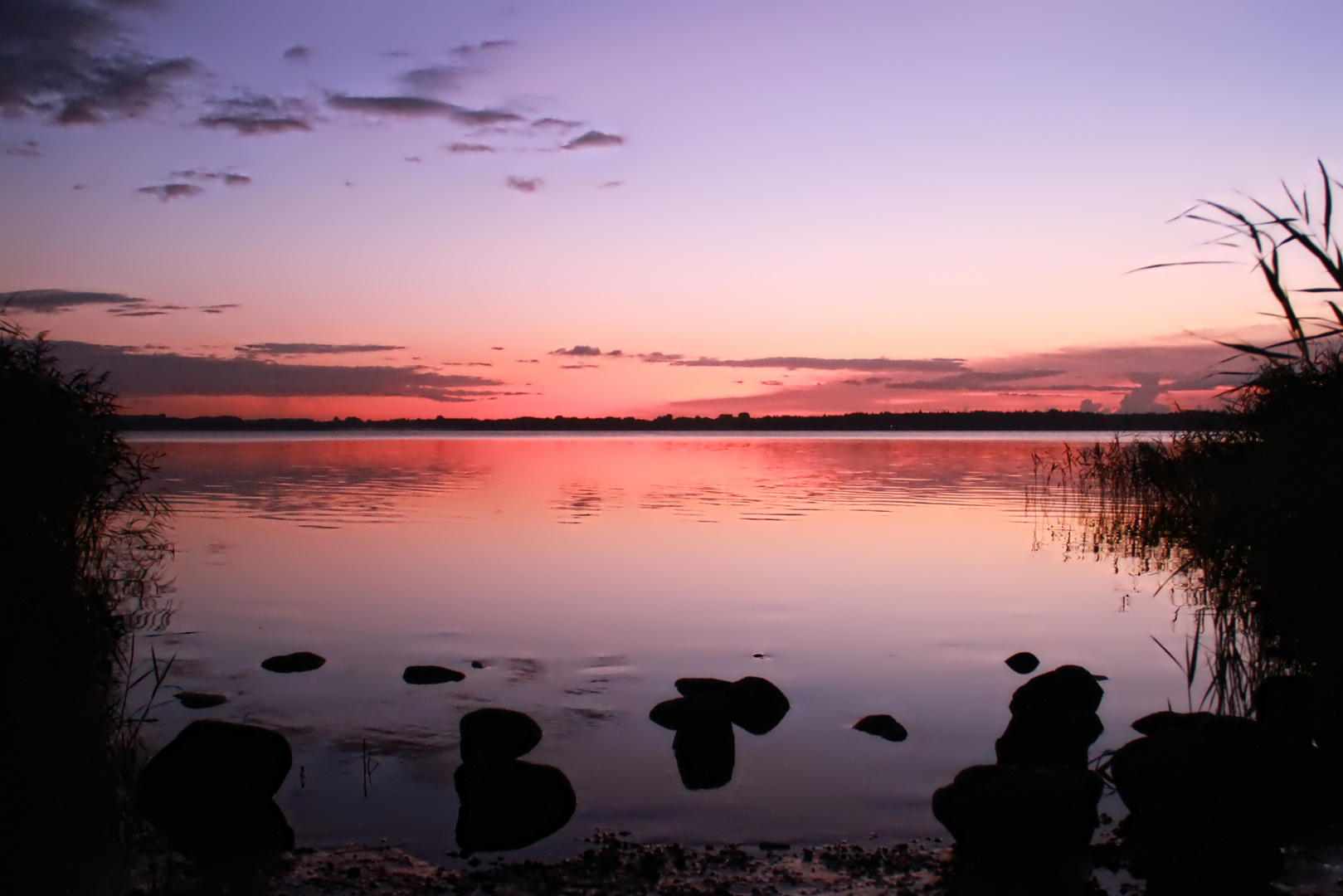 Sonnenaufgang an der Schlei