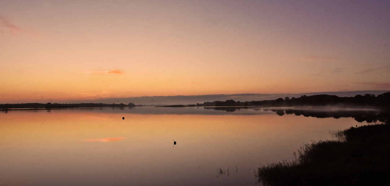 Sonnenaufgang an der Schlei...