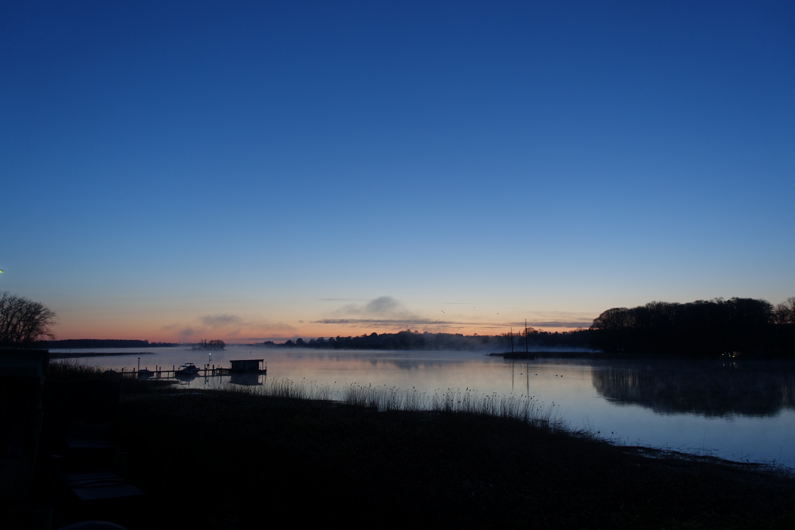 Sonnenaufgang an der Schlei