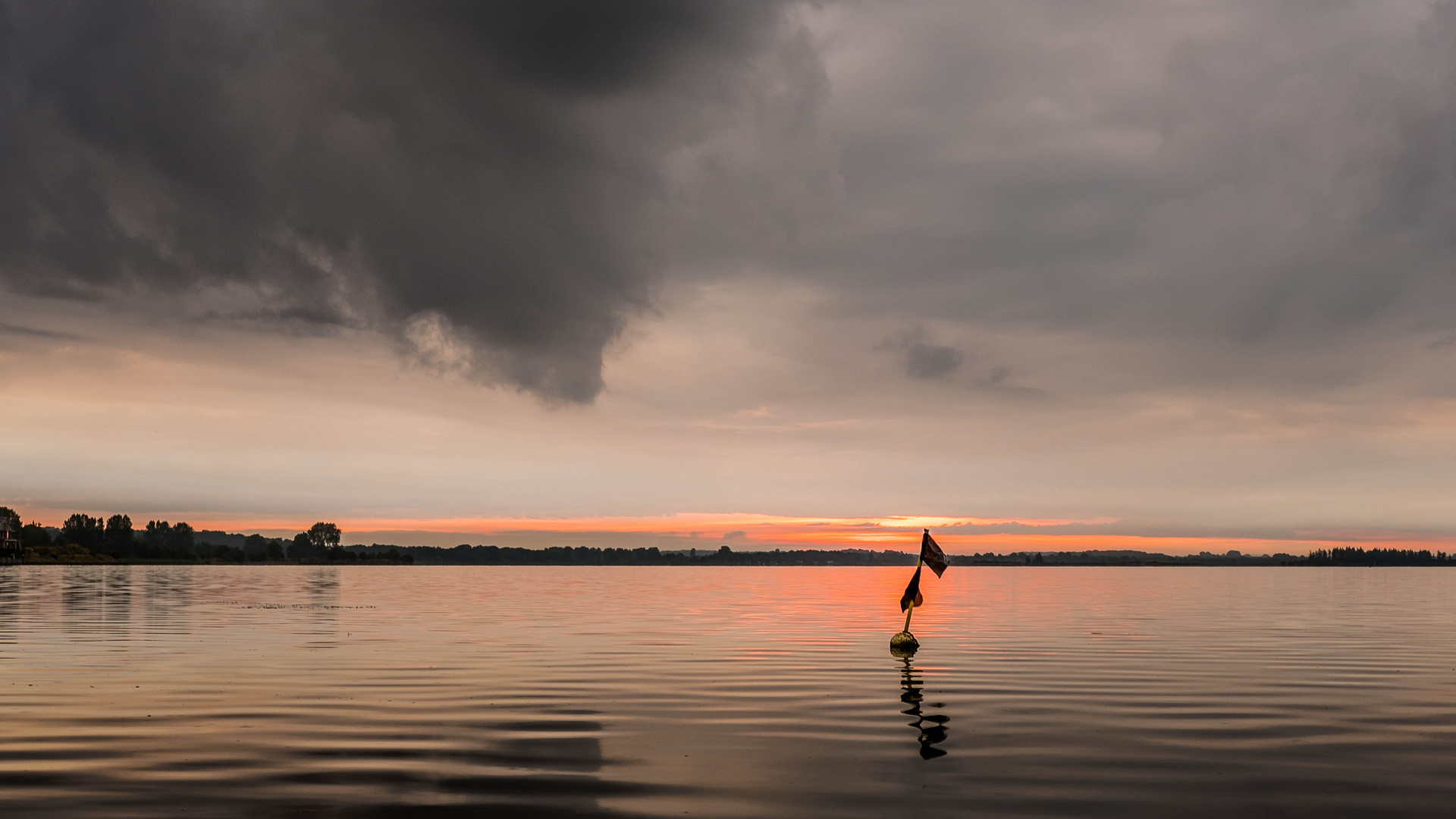 Sonnenaufgang an der Schlei