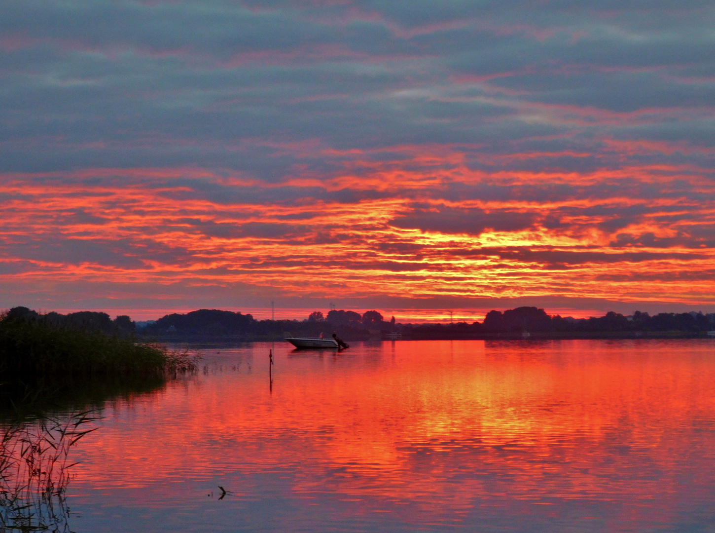 Sonnenaufgang an der Schlei