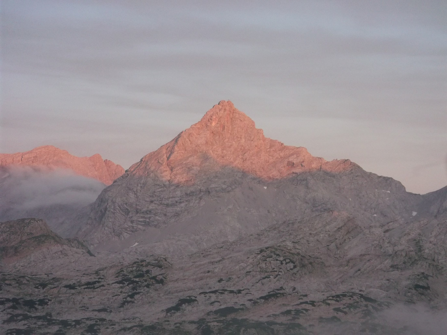 Sonnenaufgang an der Schönfeldspitze