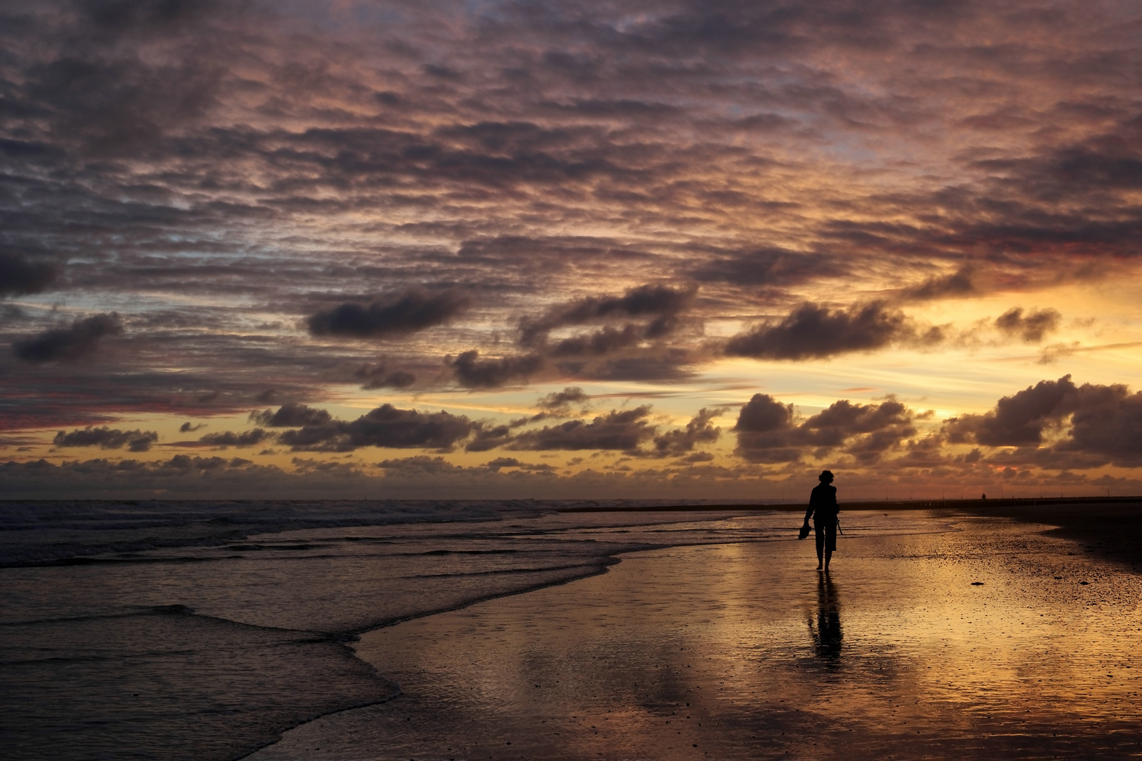 Sonnenaufgang an der See