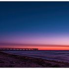 Sonnenaufgang an der Seebrücke