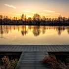 Sonnenaufgang an der Spree bei Beeskow