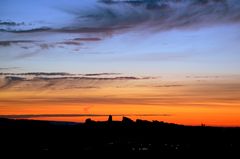 Sonnenaufgang an der Teufelsmauer Weddersleben