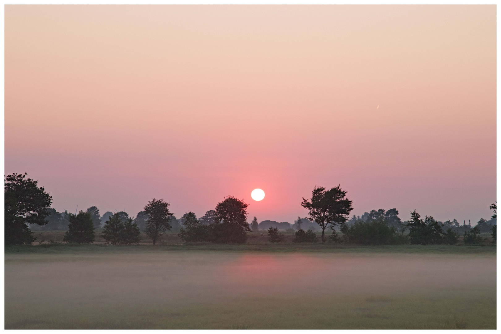 Sonnenaufgang an der Treene