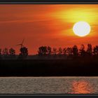 Sonnenaufgang an der Unterweser