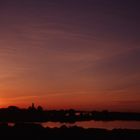 Sonnenaufgang an der Weser