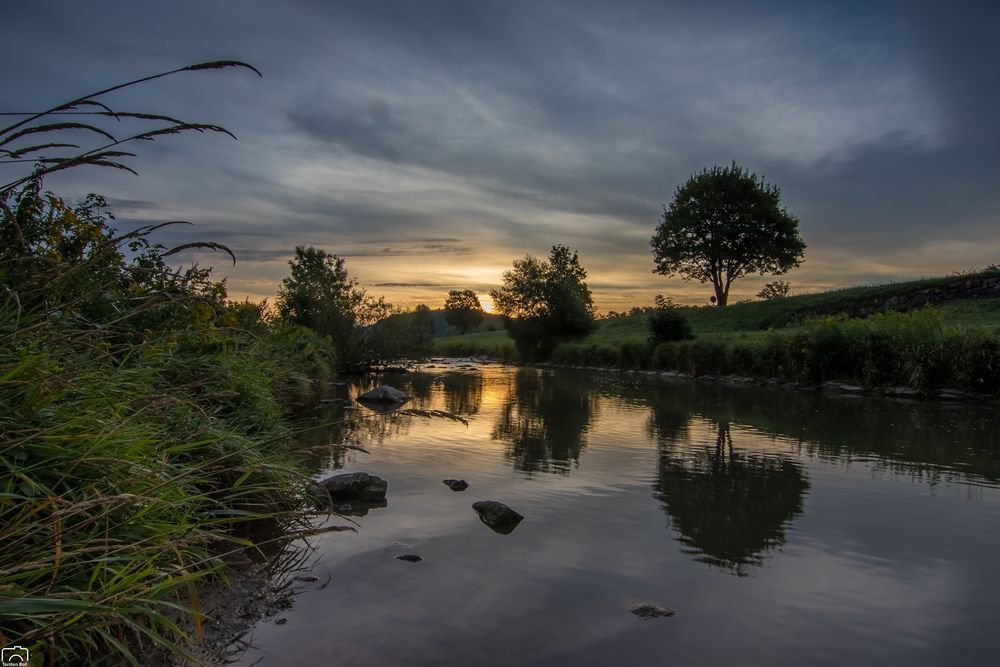 Sonnenaufgang an der Wutach