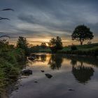 Sonnenaufgang an der Wutach