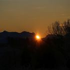 Sonnenaufgang an der Zugspitze