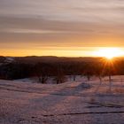 Sonnenaufgang an einem Dezembermorgen