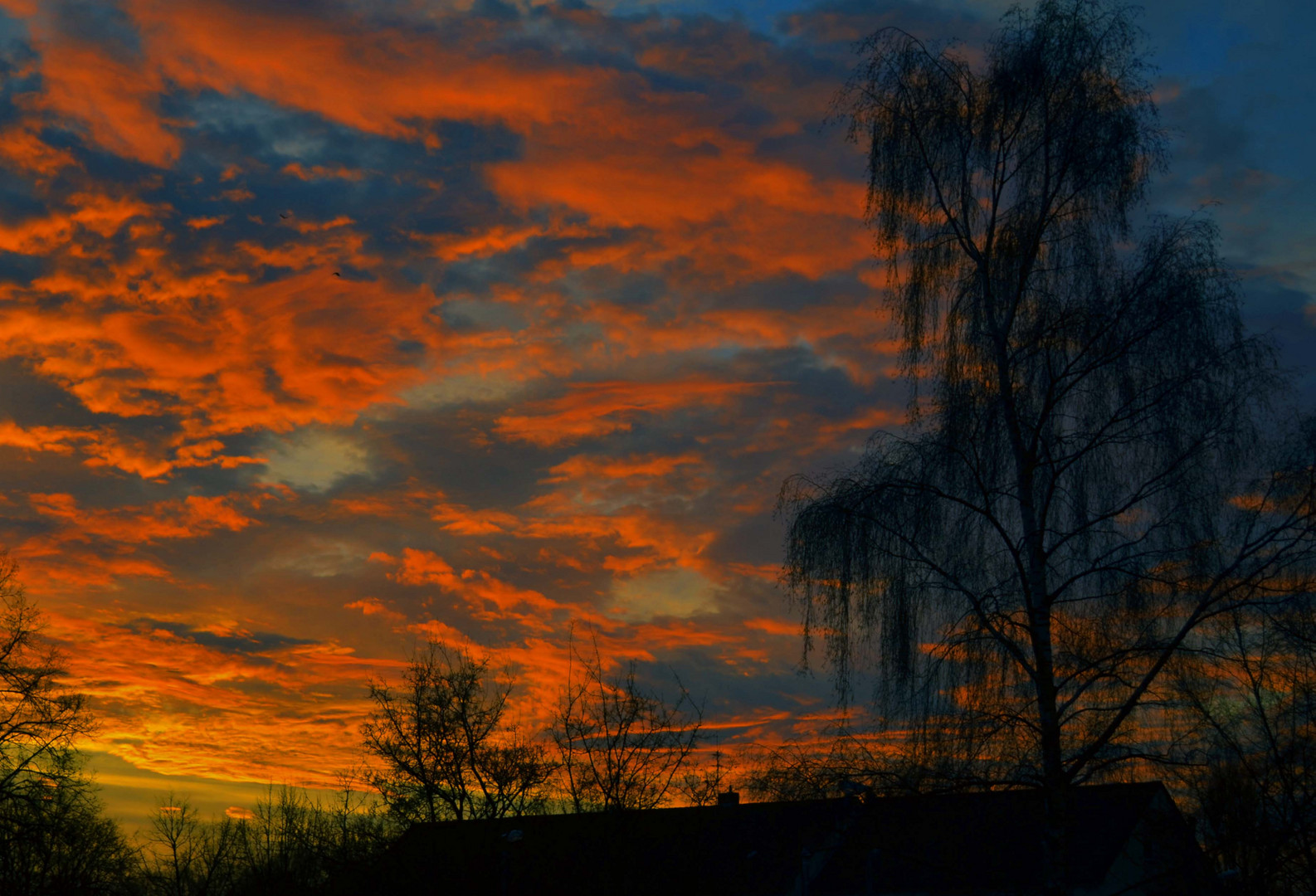 Sonnenaufgang an Silvestermorgen 2015