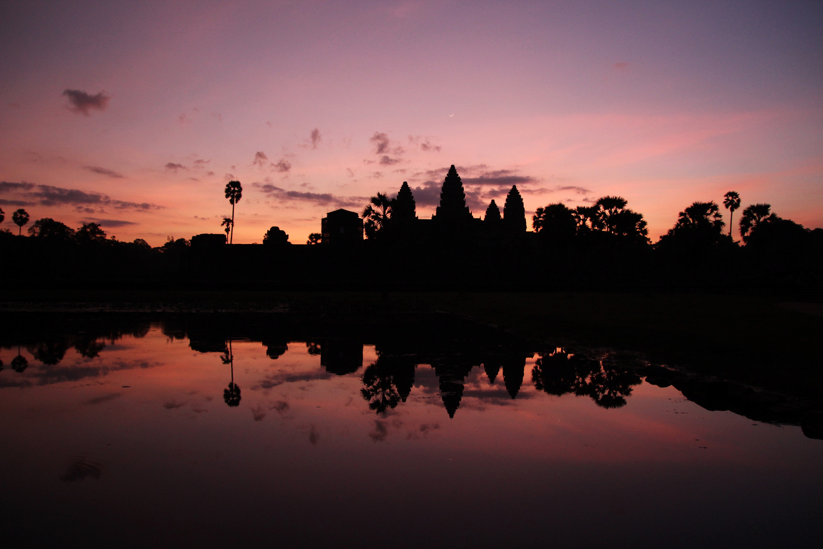 Sonnenaufgang Angkor Wat