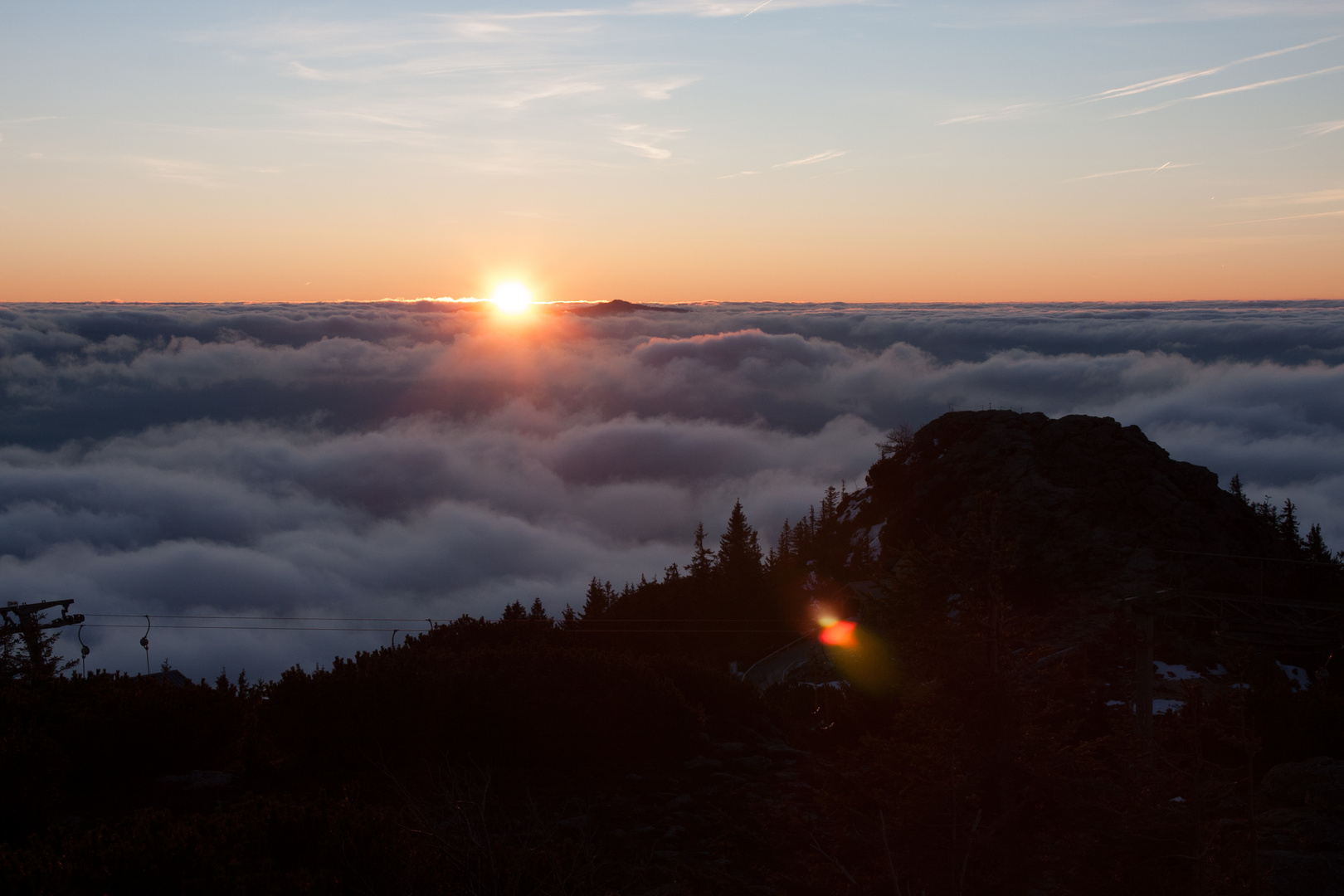 Sonnenaufgang Arber