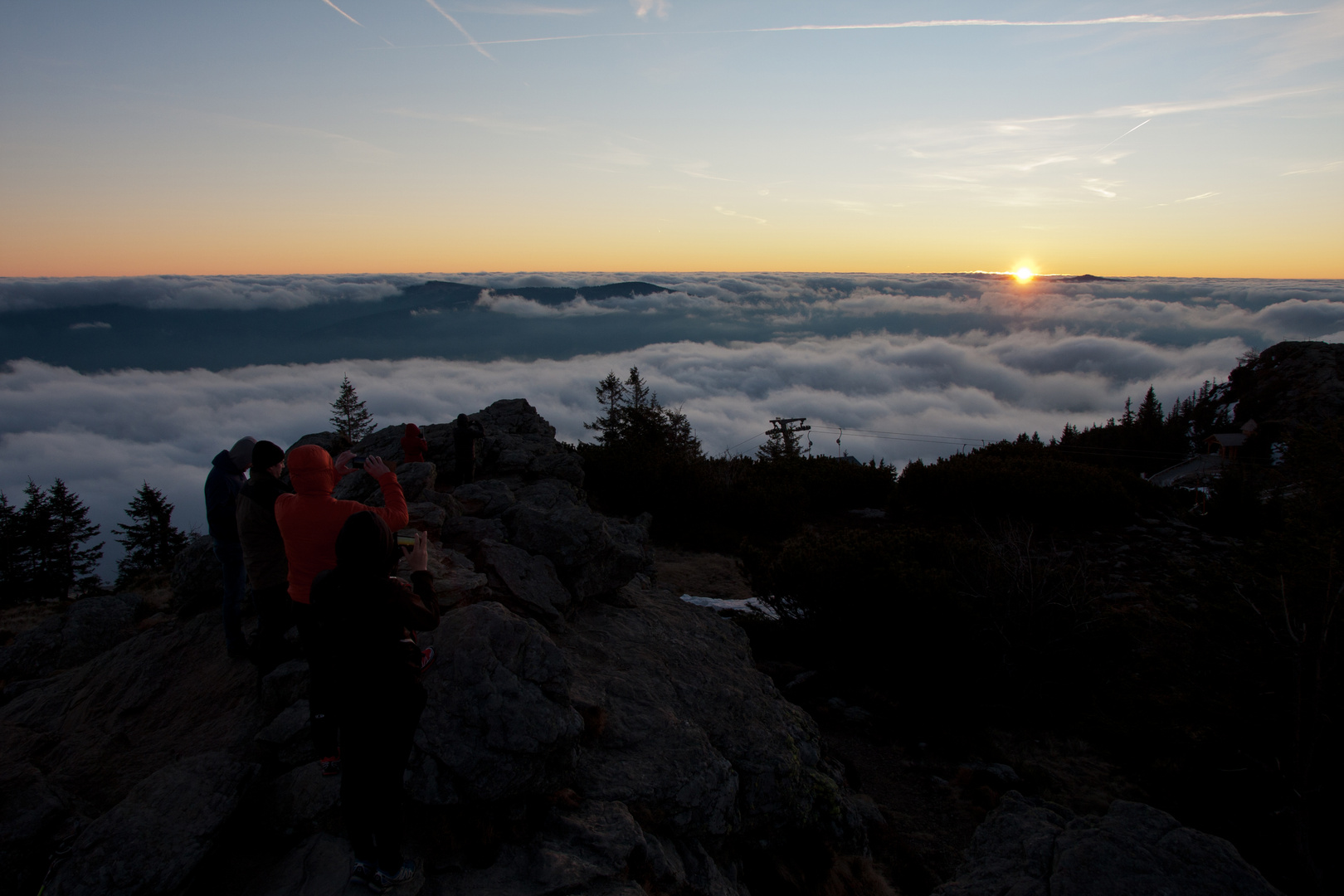 Sonnenaufgang Arber