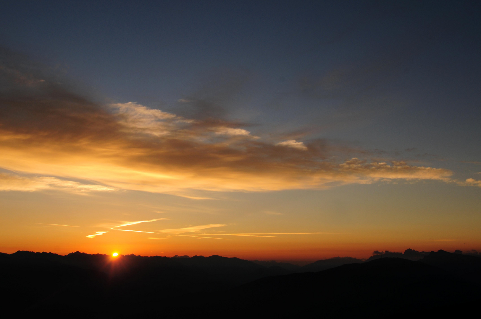 Sonnenaufgang Astjoch