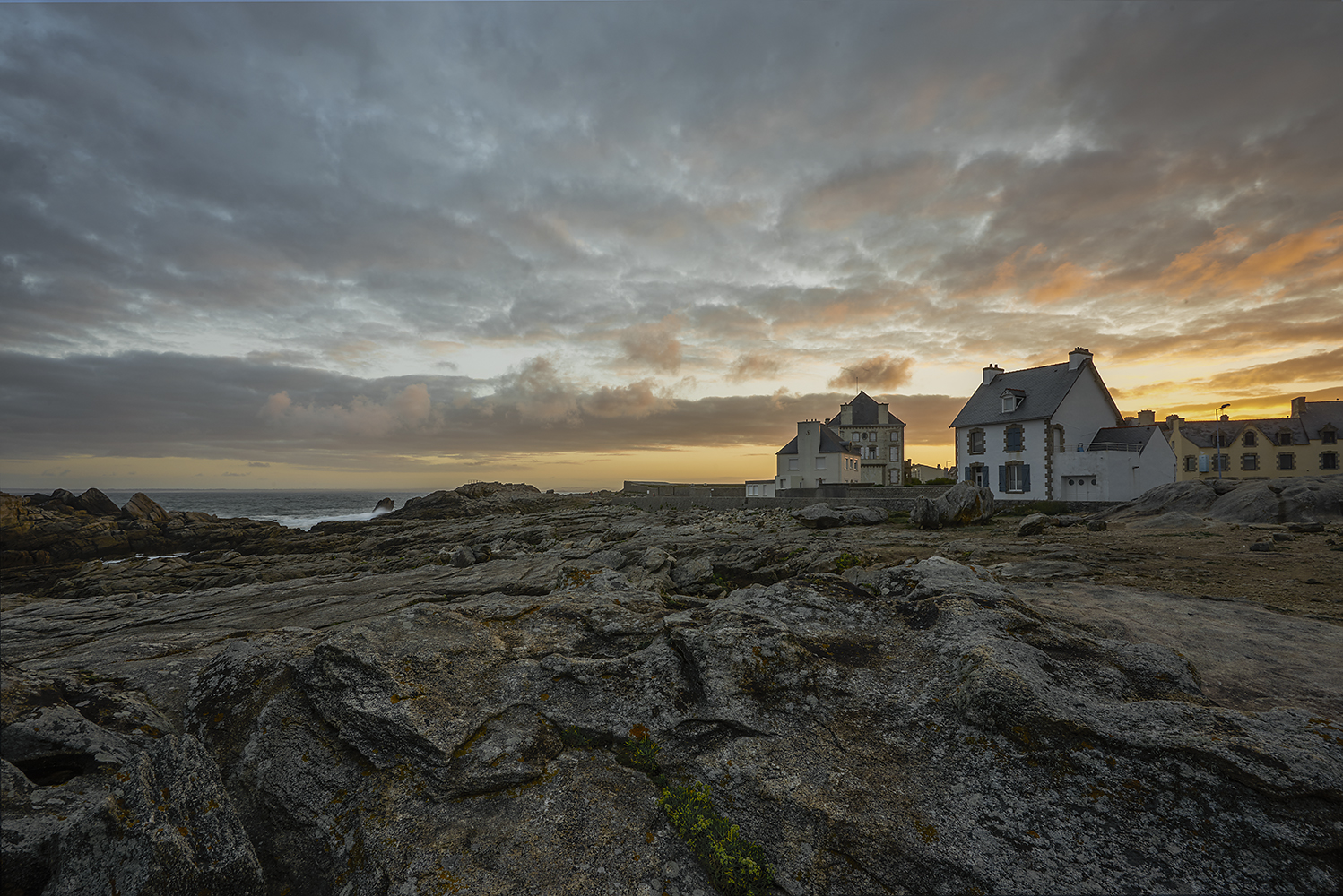 Sonnenaufgang Atlantikküste, Bretagne 2015