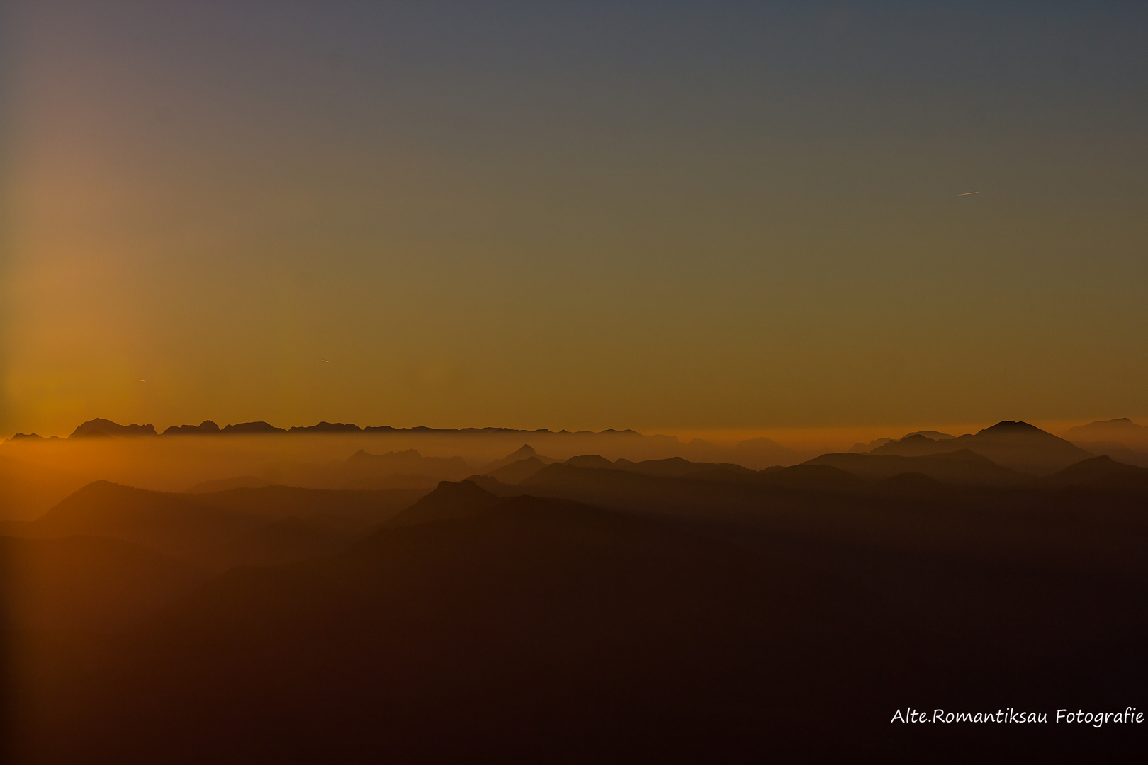 Sonnenaufgang auf 2000 Meter..