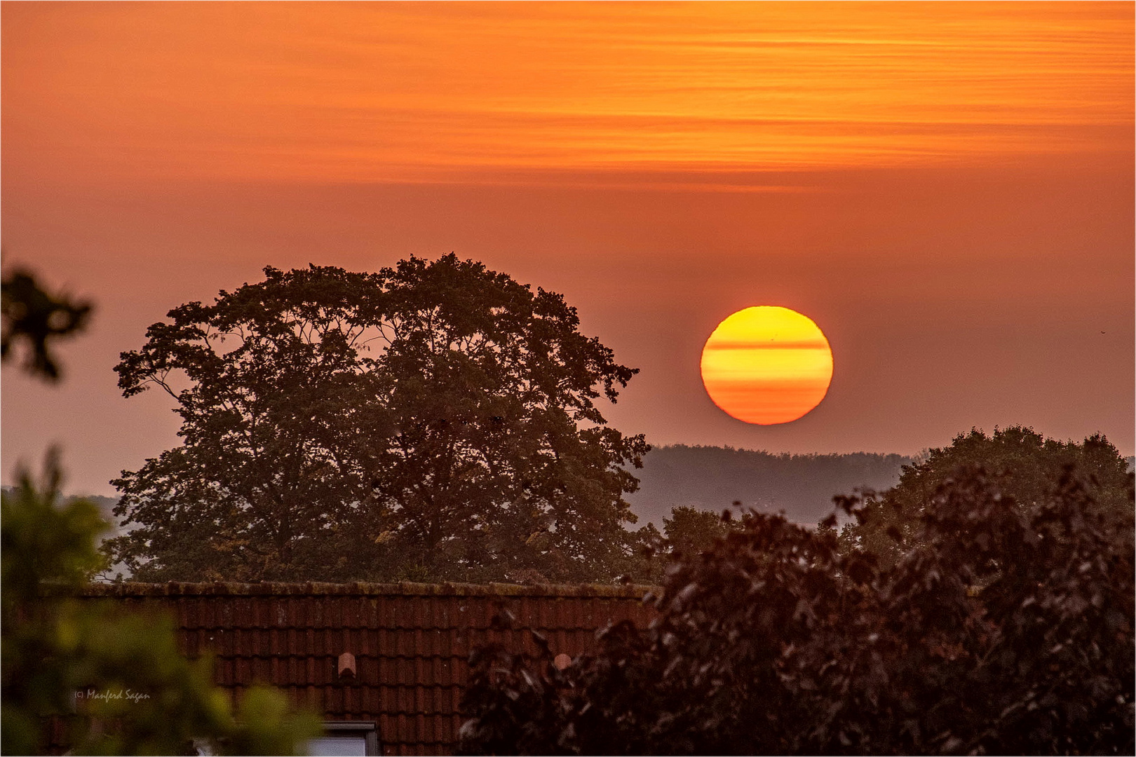 Sonnenaufgang auf Balkonien... 